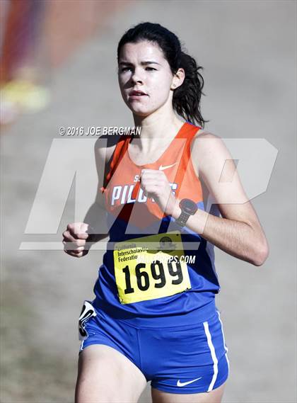 Thumbnail 3 in CIF State Cross County Championships (D5 Girls Race) photogallery.