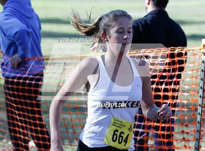Thumbnail 1 in CIF State Cross County Championships (D5 Girls Race) photogallery.