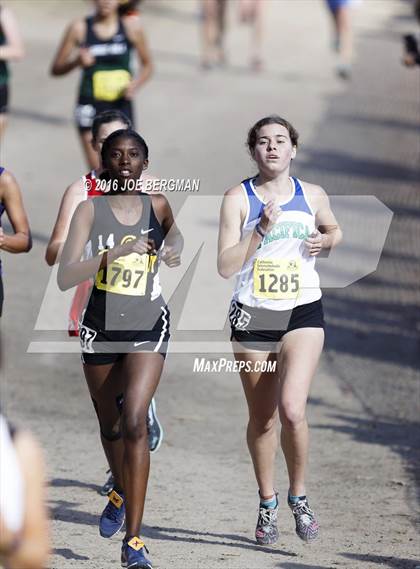 Thumbnail 1 in CIF State Cross County Championships (D5 Girls Race) photogallery.