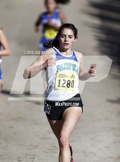 Thumbnail 3 in CIF State Cross County Championships (D5 Girls Race) photogallery.