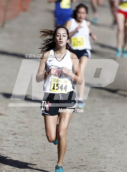 Thumbnail 2 in CIF State Cross County Championships (D5 Girls Race) photogallery.