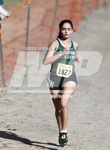 Thumbnail 1 in CIF State Cross County Championships (D5 Girls Race) photogallery.