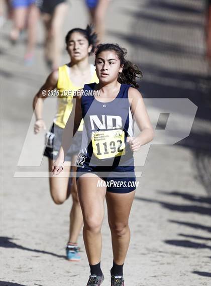 Thumbnail 1 in CIF State Cross County Championships (D5 Girls Race) photogallery.