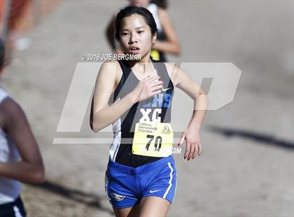 Thumbnail 1 in CIF State Cross County Championships (D5 Girls Race) photogallery.