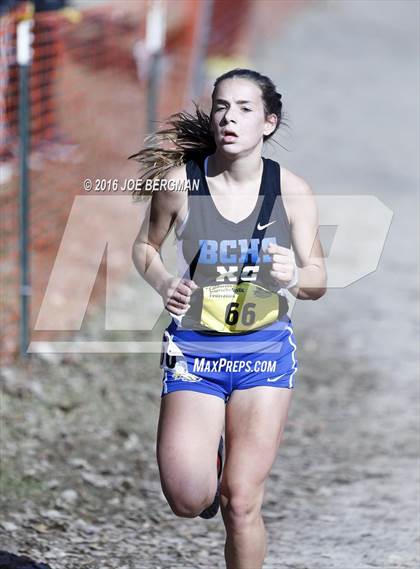 Thumbnail 2 in CIF State Cross County Championships (D5 Girls Race) photogallery.