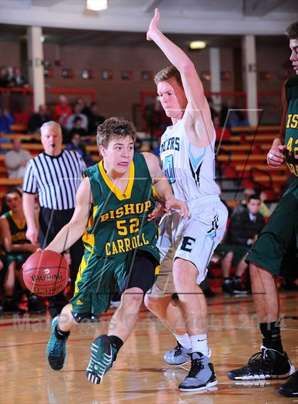 Thumbnail 2 in Shawnee Mission East vs Bishop Carroll (McPherson Invitational) photogallery.