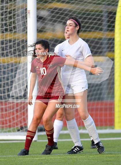 Thumbnail 1 in Cypress Woods vs The Woodlands (UIL 6A Area Playoff) photogallery.