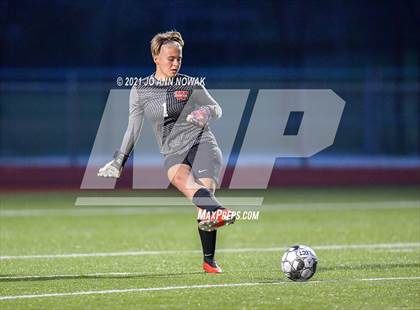 Thumbnail 2 in Cypress Woods vs The Woodlands (UIL 6A Area Playoff) photogallery.