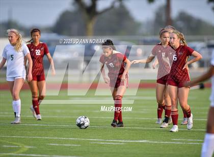 Thumbnail 2 in Cypress Woods vs The Woodlands (UIL 6A Area Playoff) photogallery.