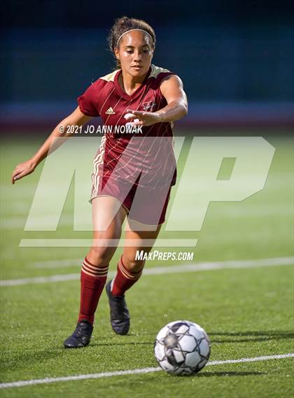 Thumbnail 2 in Cypress Woods vs The Woodlands (UIL 6A Area Playoff) photogallery.