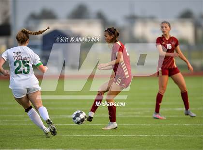 Thumbnail 2 in Cypress Woods vs The Woodlands (UIL 6A Area Playoff) photogallery.