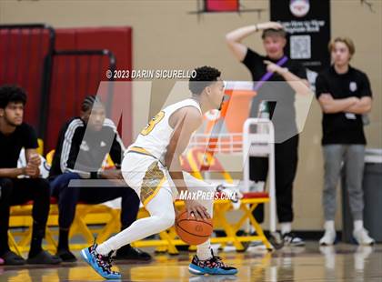 Thumbnail 3 in Dream City Christian National vs. Bella Vista College Preparatory School (Hoophall West Invitational) photogallery.