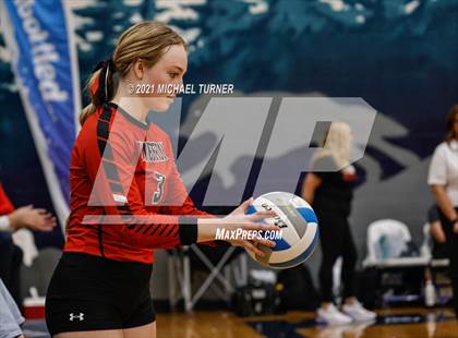 Thumbnail 1 in Kimberly vs Fruitland (3A State Tournament) photogallery.