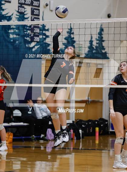 Thumbnail 3 in Kimberly vs Fruitland (3A State Tournament) photogallery.