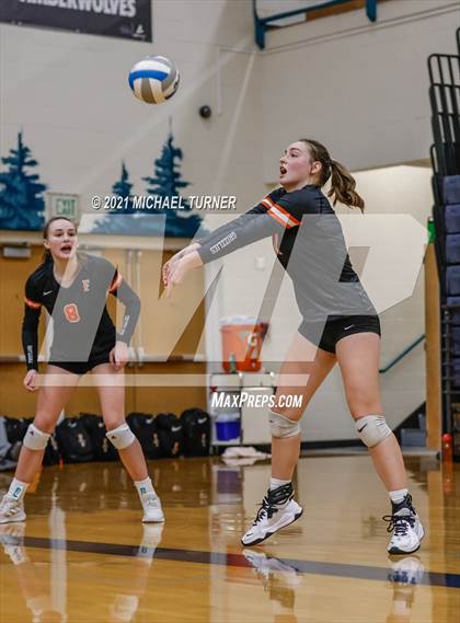 Thumbnail 1 in Kimberly vs Fruitland (3A State Tournament) photogallery.