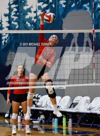 Thumbnail 1 in Kimberly vs Fruitland (3A State Tournament) photogallery.