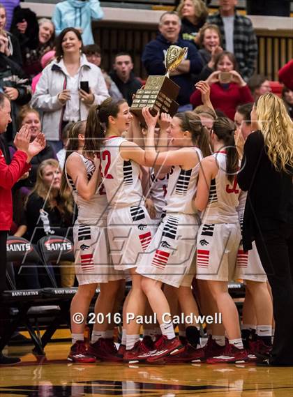 Thumbnail 2 in Mark Morris vs. Black Hills (WIAA 2A District Playoff) photogallery.