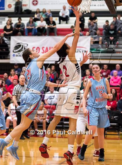 Thumbnail 2 in Mark Morris vs. Black Hills (WIAA 2A District Playoff) photogallery.