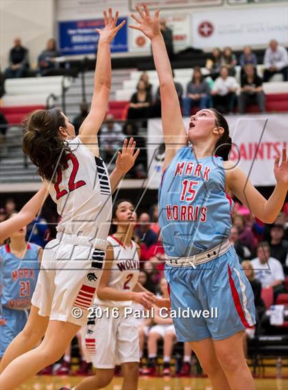 Thumbnail 2 in Mark Morris vs. Black Hills (WIAA 2A District Playoff) photogallery.