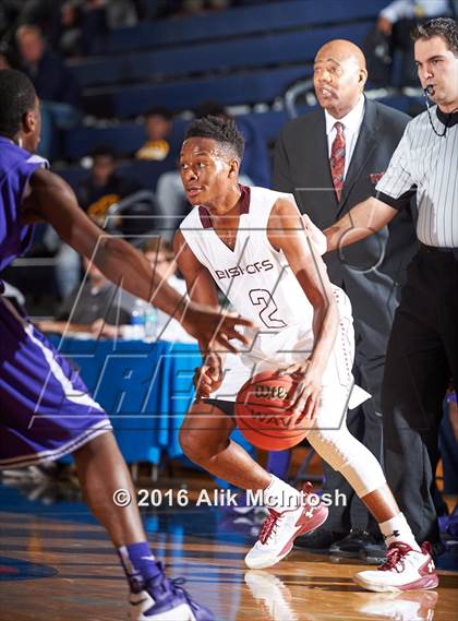 Thumbnail 3 in Quality Education Academy vs Virginia Episcopal (Phenom Hoops National Showcase) photogallery.