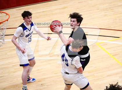 Thumbnail 2 in Resurrection Christian vs Lutheran (CHSAA 3A Great 8) photogallery.