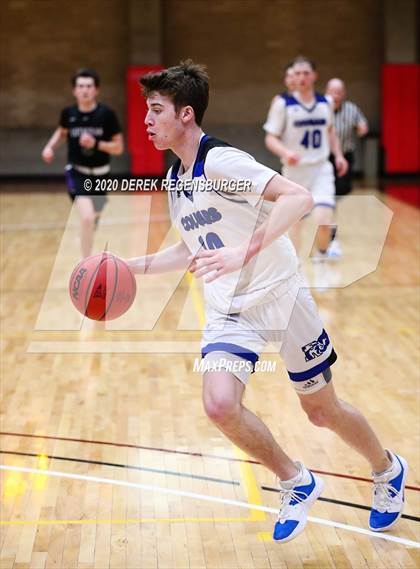 Thumbnail 2 in Resurrection Christian vs Lutheran (CHSAA 3A Great 8) photogallery.