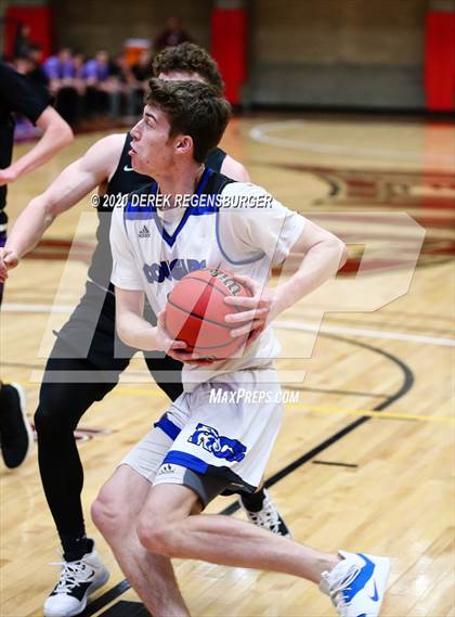 Thumbnail 3 in Resurrection Christian vs Lutheran (CHSAA 3A Great 8) photogallery.