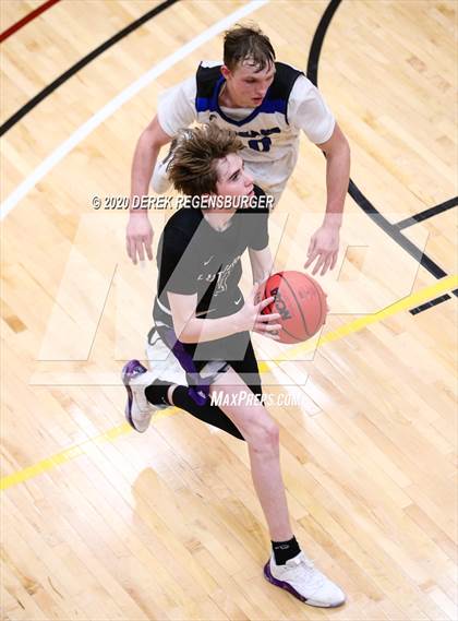 Thumbnail 2 in Resurrection Christian vs Lutheran (CHSAA 3A Great 8) photogallery.