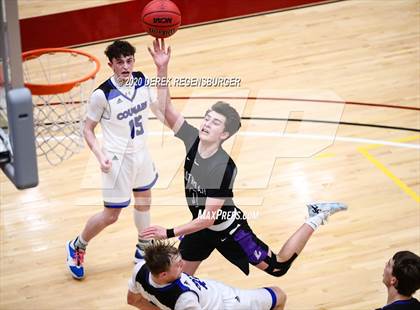 Thumbnail 1 in Resurrection Christian vs Lutheran (CHSAA 3A Great 8) photogallery.