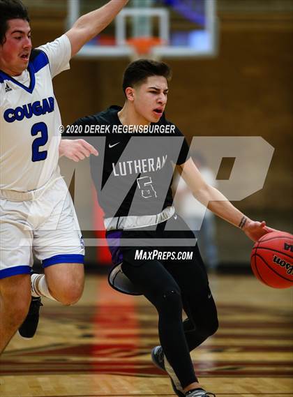 Thumbnail 2 in Resurrection Christian vs Lutheran (CHSAA 3A Great 8) photogallery.