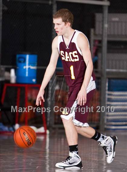Thumbnail 1 in Canterbury Episcopal vs. San Antonio Christian (Bracken Christian Tournament) photogallery.