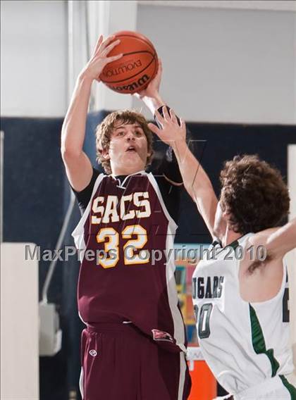 Thumbnail 3 in Canterbury Episcopal vs. San Antonio Christian (Bracken Christian Tournament) photogallery.