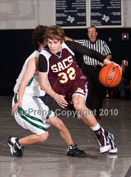 Thumbnail 3 in Canterbury Episcopal vs. San Antonio Christian (Bracken Christian Tournament) photogallery.