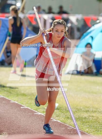 Thumbnail 2 in AIA Track & Field Championships (Girls Pole Vault) photogallery.