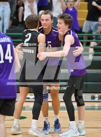 Thumbnail 2 in ALA - West Foothills vs. Northwest Christian (AIA 3A Final) photogallery.
