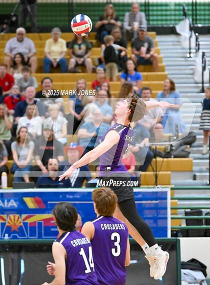 Thumbnail 3 in ALA - West Foothills vs. Northwest Christian (AIA 3A Final) photogallery.