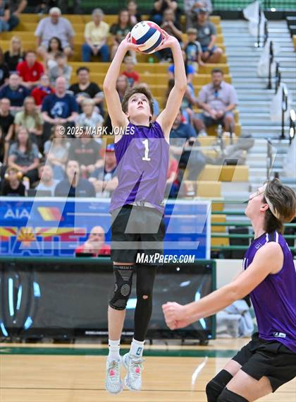 Thumbnail 2 in ALA - West Foothills vs. Northwest Christian (AIA 3A Final) photogallery.