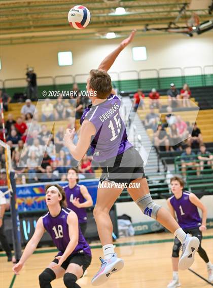 Thumbnail 3 in ALA - West Foothills vs. Northwest Christian (AIA 3A Final) photogallery.