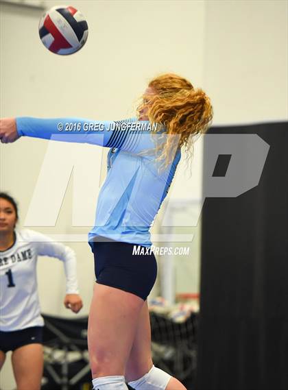 Thumbnail 1 in Notre Dame vs. Salinas (Tiger Cup Invitational) photogallery.