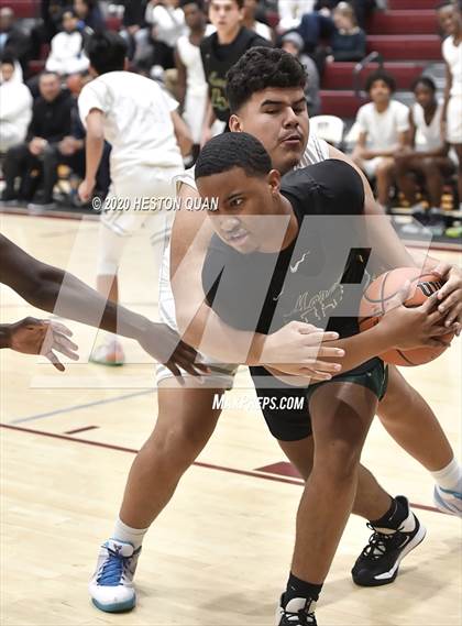 Thumbnail 2 in Mayfair vs. Moreau Catholic (Rancho Mirage Holiday Invitational) photogallery.