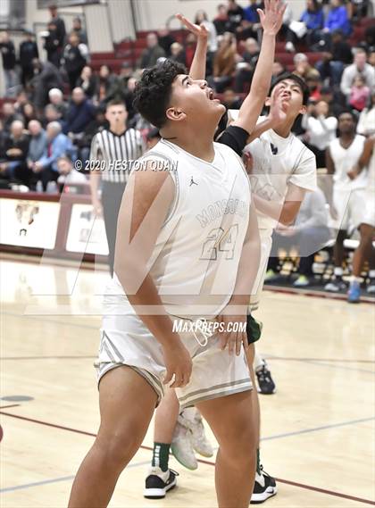 Thumbnail 1 in Mayfair vs. Moreau Catholic (Rancho Mirage Holiday Invitational) photogallery.