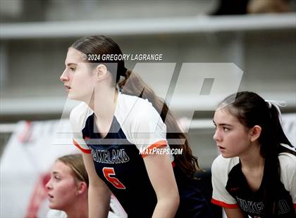 Thumbnail 1 in Lovejoy vs Wakeland (UIL5A Volleyball Regional Final Division 2) photogallery.