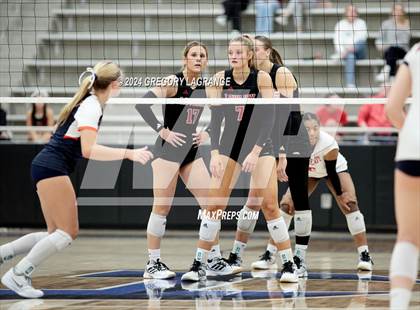 Thumbnail 2 in Lovejoy vs Wakeland (UIL5A Volleyball Regional Final Division 2) photogallery.