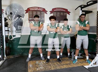 Thumbnail 2 in De La Salle (Preseason Early Contenders Photo Shoot) photogallery.