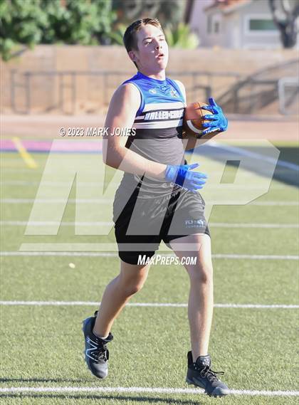 Thumbnail 1 in Valley Christian vs. Northwest Christian (Scottsdale Christian 7v7) photogallery.