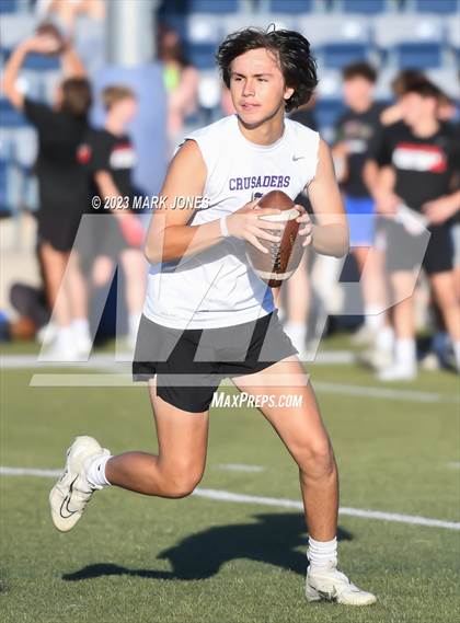 Thumbnail 1 in Valley Christian vs. Northwest Christian (Scottsdale Christian 7v7) photogallery.