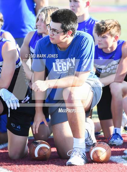Thumbnail 3 in Valley Christian vs. Northwest Christian (Scottsdale Christian 7v7) photogallery.