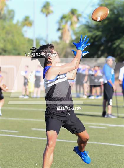 Thumbnail 2 in Valley Christian vs. Northwest Christian (Scottsdale Christian 7v7) photogallery.