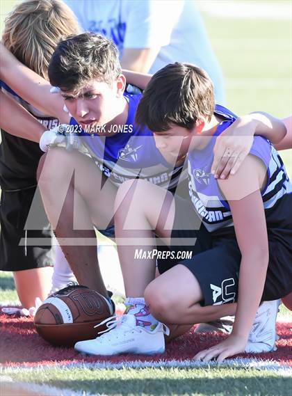 Thumbnail 1 in Valley Christian vs. Northwest Christian (Scottsdale Christian 7v7) photogallery.