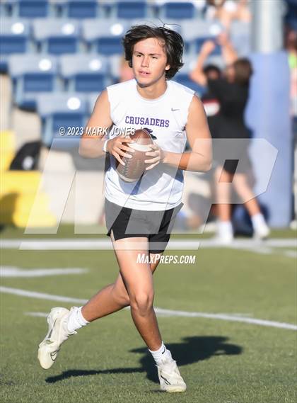 Thumbnail 3 in Valley Christian vs. Northwest Christian (Scottsdale Christian 7v7) photogallery.